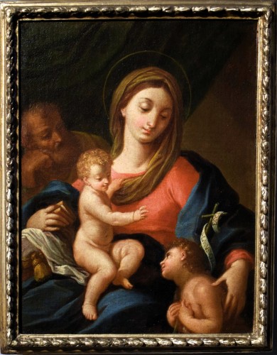 Holy Family with the Infant Saint John - Italy, 18th century